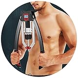 JUEMISSA Hydraulische Armkraft einstellbare Multifunktions-Armkraft Brustmuskeltraining für Männer zu Hause Fitnessgeräte Griffstange