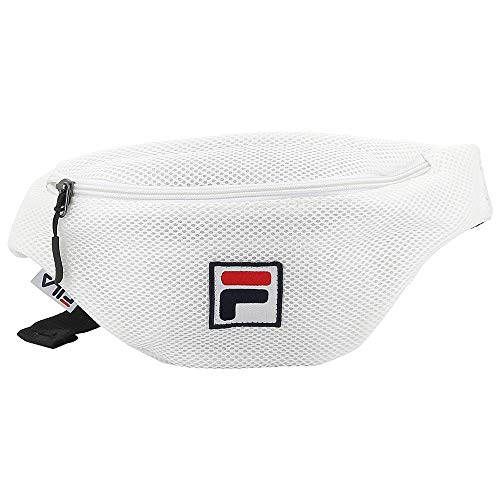 Fila - Riñonera 685055 Waist Bag Slim Mesh White - 685055 - White, Talla Unica
