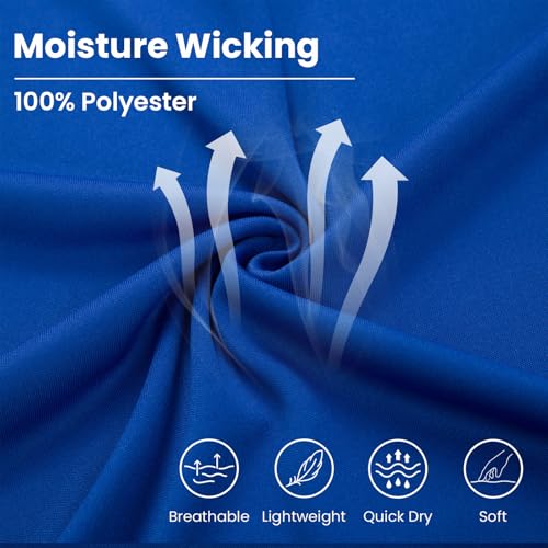 Corna Men's Golf Polo Shirts Short Sleeve Quick Dry Fit Moisture Wicking Running Athletic Big & Tall Performance Golf Shirts3