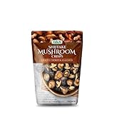 Shiitake Mushroom Crisps - Lightly Cooked and Seasoned 5.29 Ounce Per Bag (Pack of 3)
