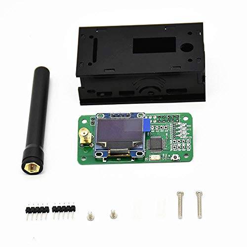 Preisvergleich Produktbild weichuang Elektronisches Zubehör Duplex Hotspot Unterstützung P25 DMR YSF-Modul + Antenne + OLED + Exclouse Case für RPi Elektronikzubehör Elektronikzubehör (Farbe: Schwarz)