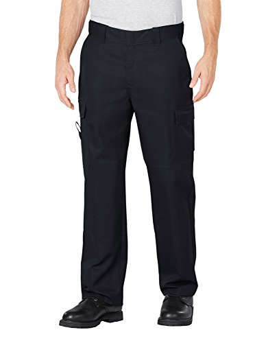 Dickies Men's Flex Comfort Waist EMT Pant, Black, 34 32