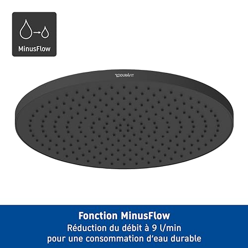 Pomme de douche Duravit MinusFlow économisant l'eau sans perdre de pression - 4
