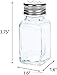 Tebery 16 Pack 3oz Clear Salt and Pepper Shakers Glass Set Classic Design