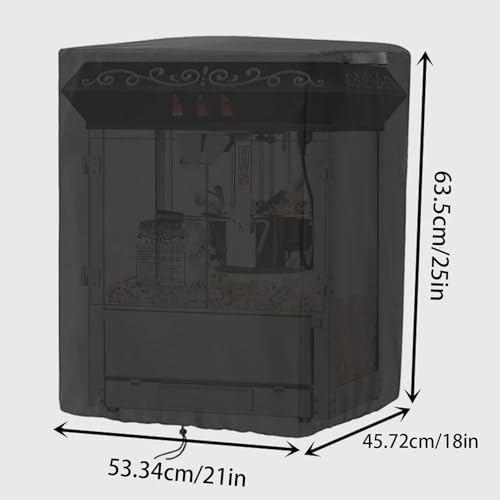 Funda para palomitera 420D impermeable con hebillas antiviento 3
