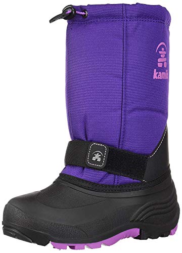 Kamik Kids Rocket Insulated Winter Boots,Purple/Orchid,1