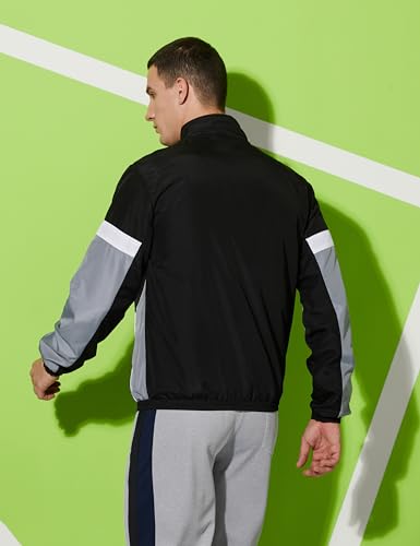 Image of Amazon Brand - Symbol Men Polyester Lightweight Sports Standard Length Sports Jacket