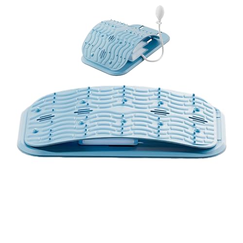 Estirador de espalda baja y corrector ajustable para aliviar dolores musculares