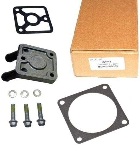 ALLMAKES/BRITPART REPAIR KIT THROTTLE BODY HEATER PLATE MGM000010 WITH THROTTLE BODY GASKET ERR6623 COMPATIBLE WITH LAND ROVER DISCOVERY 2 1999-2004 4.0/4.6L BOSCH ENGINE MANAGEMENT SYSTEM