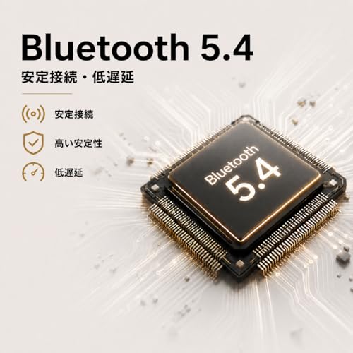 ヘッドホン bluetooth ワイヤレスヘッドホン 6つのシリコンマイク搭載ANCノイズキャンセリング最大80時間再生AIスマートIPX7防水2026最新のBluetooth 5.4有線無線両用ハンズフリー通話対応、マルチポイント接続対応装着が快適で軽量/防漏音/包耳式デザイン/折りたたみ可能です/ゲーム/テレワーク/通学/通勤/スポーツ/音楽用 iPhone/Android対応 商品画像2