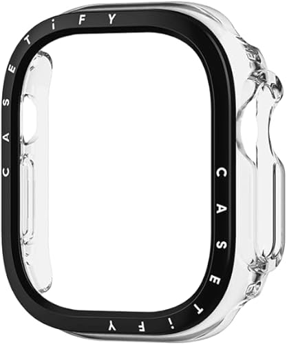 Vista 8 de CASETiFY Impact - Funda para reloj [bisel de aluminio cepillado] compatible con Apple Watch Series 4-6, SE, 1.575 pulgadas, color dorado Oro