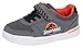 Jurassic World Chaussures de skate pour garçons - Dinosaures - Faciles à utiliser - Fixation facile au toucher - - gris, 28 EU