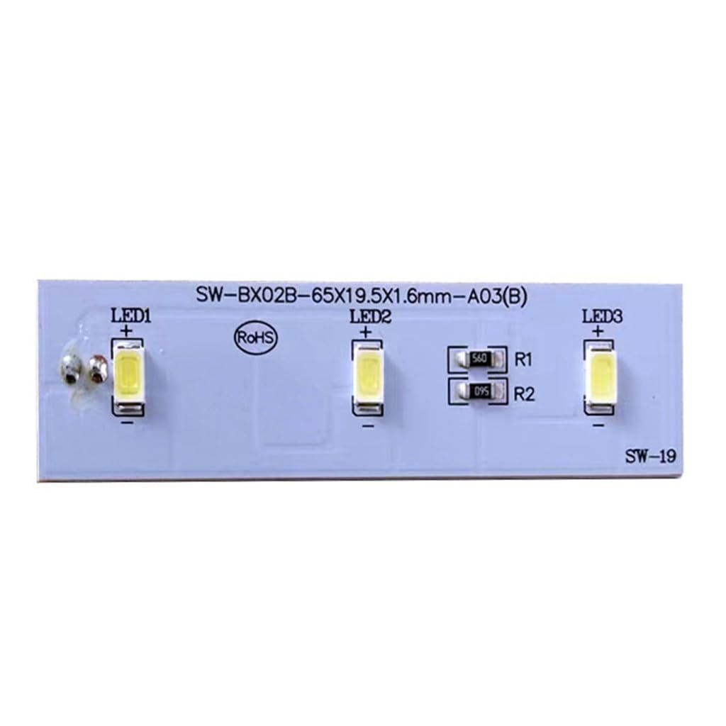Elnwnnkc SWBX02B Refrigerator LED Light Board Light Strips for Refrigerators Durability Light Board Module Light