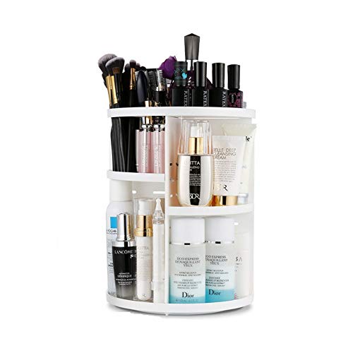 Organizador de maquiagem giratório de 360° da AI&U, caixa de suporte para exibição de perfume de cos