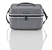 travelite Valise cosmétique avec fonction d'emboîtement, série de bagages VECTOR : Valise de beauté robuste à coque dure dans des couleurs stylées, 072003-04, 36 cm, 20 litres, anthracite (gris)