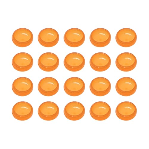 20 Pcs Overdenture Retention Caps 0.8 lbs(20 Pcs 0.8 lbs Yellow)