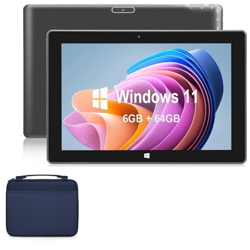 BoxWave Case Compatible with KBJPADS W101 (10.1 in) - Hard Shell Briefcase, Slim Messenger Bag Briefcase Cover Side Pockets - Navy