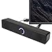 Soundbar Per TV - Audio Wireless, Riproduzione Ad Alto Volume | Funzione Bassi Potenti, Opzione Ingresso Microfono Karaoke, Design Con Uscita Audio Potente, Ideale Per L'intrattenimento Su Des immagine