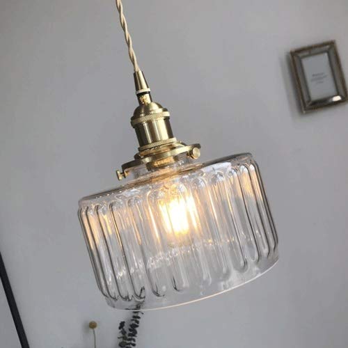 Lampe suspendue en verre postmoderne pour table à manger