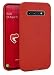 Produktbild MyGadget Silikon Hülle für Samsung Galaxy S10 Plus - robuste Schutzhülle TPU Case Slim Silikonhülle Back Cover Ultra Kratzfest Handyhülle in Rot