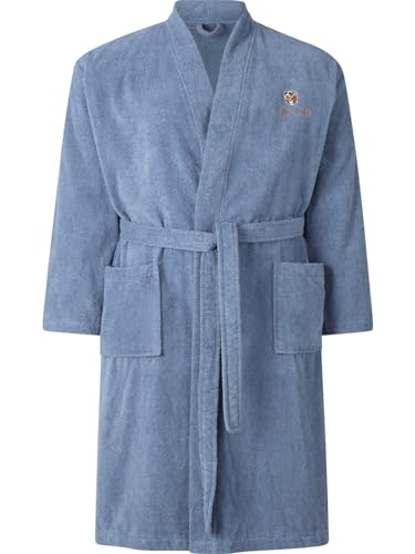Charles Colby Homme Peignoir De Bain Lord Curet Bleu Clair, 4xl (xxxxl) - 68/70