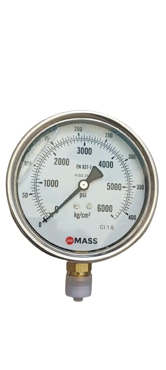 HYDRAULIC PRESSURE GUAGE 100mm / 4" inch Dial, 0-420 kg/cm2 (bar), 3/8" BSP, Bottom connection (B09W53SW9N) Amazon Price History, Amazon Price Tracker