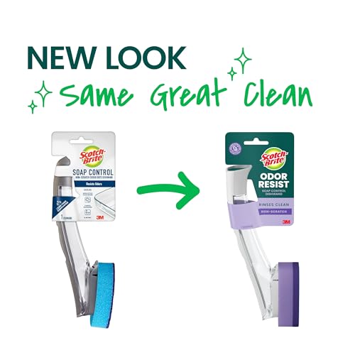 Image of Scotch-Brite Non-Scratch Advanced Soap Control Dishwand, Leak-Free Guarantee, Long Lasting and Reusable