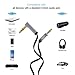 CableCreation Auxiliary Cable, [2-Pack 6FT] Flat 3.5mm Male to Male Srereo Audio Jack Cord Right Angle Compatible with Car,Home Stereos, Apple iPod iPhone iPad, Echo Dot&More,Black