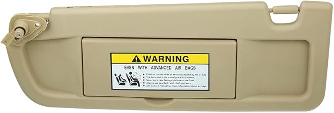 Inner Sunvisor Sun Visor Antidazzle Shade Sunshield With Mirror Compatible For - View #9