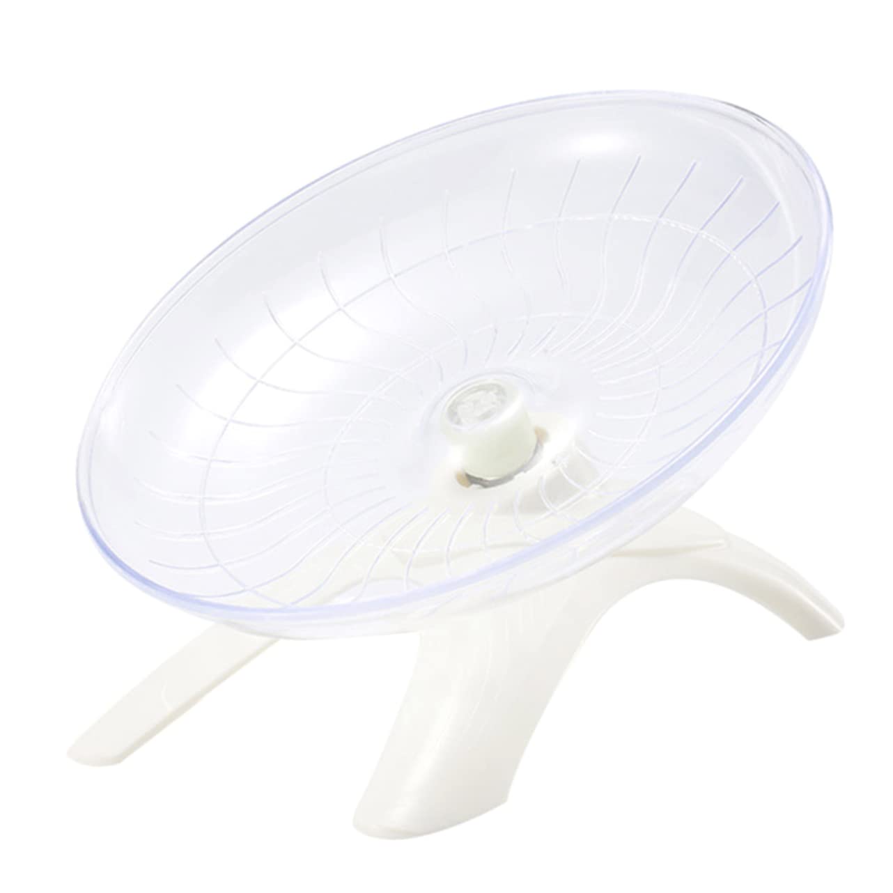 Beaupretty 3piezas Rueda De Ejercicio Silenciosa para Hámsters y Roedores Dispositivo De Diversión para Chinchillas Jerbos y Ardillas Juguete con Base Estable y Diseño Espacio