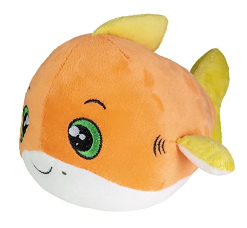 Tactic Peluche Pesce-Eco Responsabile, Arancione, 15 Cm