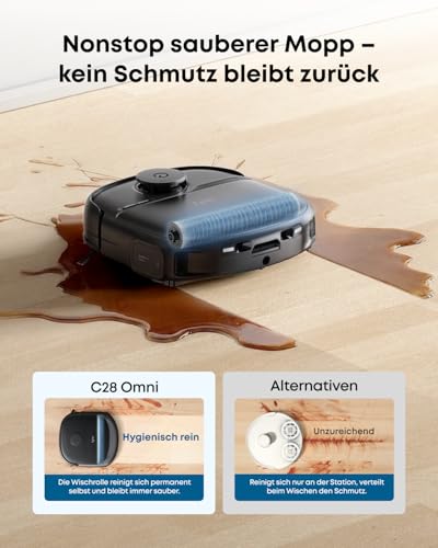 eufy HydroJet C28 Saugroboter mit Wischfunktion, Neuheit 2026 von Anker – Bild 4