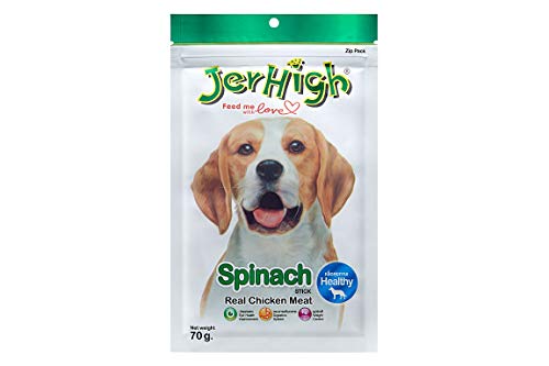 Image of JerHigh Spinach Stix Dog Treat, 70 g (Pack of 6)