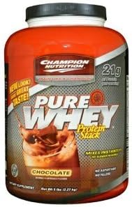 Amazon Co Jp Champion Nutrition社 チャンピオン ピュアホエイ プロテインスタック バニラ風味 Vanilla 2 27kg 海外直送品 並行輸入品 ビューティー