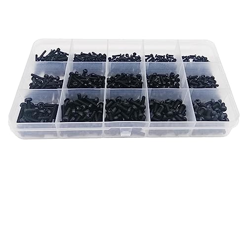 I[goCplWi 1 {bNX 300/700/1160pc M2 .5 M3 M4 AiCvX`bN≏pۓ{g˂ibgZbglߍ킹Lbg(Black 700pcs)