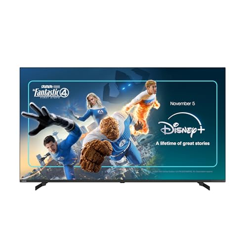 Toshiba 70QF5D53DB QLED 4K Smart Fire TV, TRU Picture Engine, Ultra HD, HDR10, Freeview, Disney+, Prime, Netflix, Dolby Vision, Dolby Atmos, Sound by Onkyo, Alexa, HDMI 2.1, Bluetooth, Airplay, 2025
