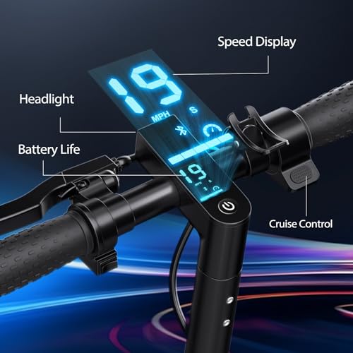 Image of MAXSHOT Electric Scooter for Adults, 8.5 /14 inch Tires, 19 /22Mph, 350W /500W Motor, 16-28 Miles Range, Folding E-Scooter with Dual Suspension,APP Control