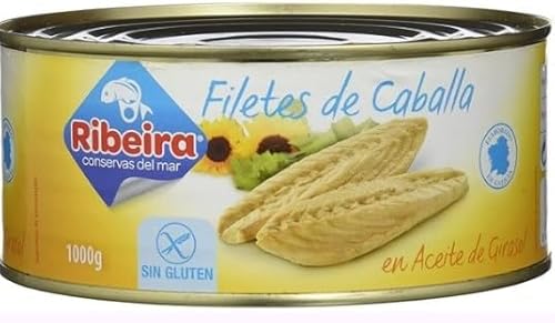Ribeira Filetti di Sgombro all'Olio di Girasole, Formato Famiglia 1