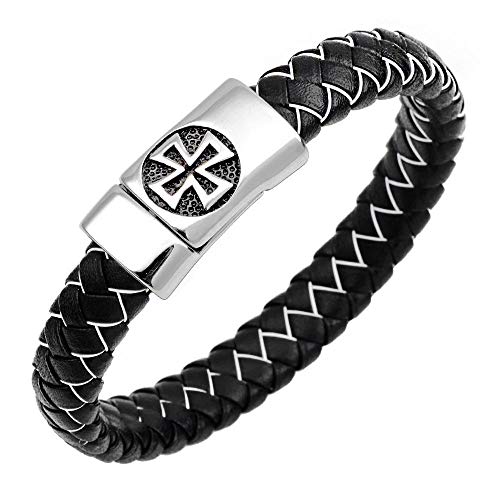 Bracelet en cuir pour couple unisexe, le cadeau idéal pour symboliser l'union