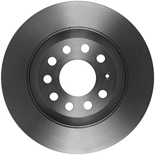 BOSCH 14010051 QuietCast Premium Disc Brake Rotor - Compatible with Select Audi A6, A6 Quattro; REAR - Single