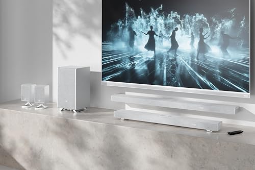 Enceintes Surround Arrière Sans Fil Sharp HT-SPR52021(SL) – 200 W, Compatible Dolby Atmos/DTS:X - vue 7