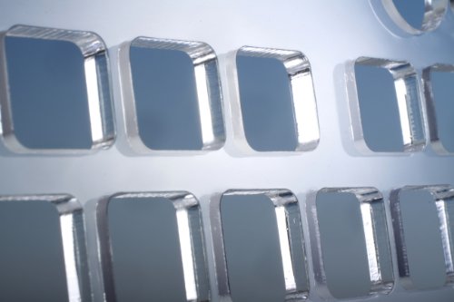 Viziflex Transparent Sturdy Acrylic Keyguard Custom Made For Ezsee Large Print Keyboards (Keyboard Not Included) #TOP1