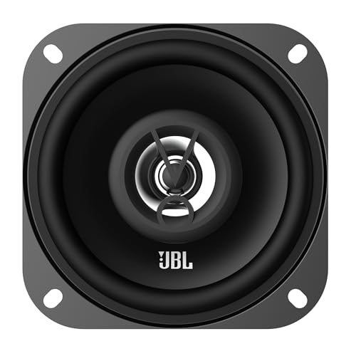 JBL Stage1 41F 2-Wege Auto Lautsprecher Set von Harman Kardon - 125 Watt KFZ Auto Boxen 25 Watt RMS - 2 stück Car HiFi JBL Box groß 10cm | 100mm | 4 Zoll, Schwarz