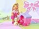 Simba 105735867 - Evi Love Dog House, mit Hundefigur und Hundehütte, Ankleidepuppe, 12cm, für Kinder ab 3 Jahren