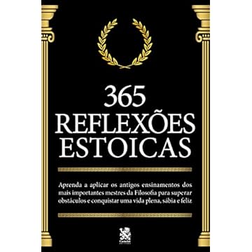 Capa do livro 365 Reflexões Estóicas: Capa Especial + marcador de páginas