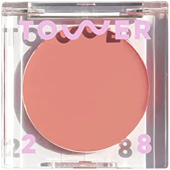 Tower 28 BeachPlease Cream Blush + Tinted Lip Balm - Multi-Use Lip Tint + Dewy Blush for Cheeks - Magic Hour 0.16 oz