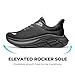 NORTIV 8 Men's Slip On Walking Shoes Cushioning Hands Free Non Slip Comfortable Workout Running Tennis Gym Athletic ActiveBreeze Fashion Sneakers,Size 8,All Black,SNRS24008M-L
