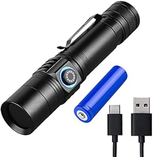 365nm Shortwave Uv Light for Minerals Rock Hunting Black Light Strong Blacklight Flashlight for Resin Curing,Pet Urine Detector,AC Leak Detector