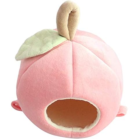 SHANGHh Apple Shape Hammock Squirrel/Hedgehog/Chinchilla Winter Warm House Bird and Hamster Hammock Cage Accessories fit for Guinea Pig ect (Pink) Cover