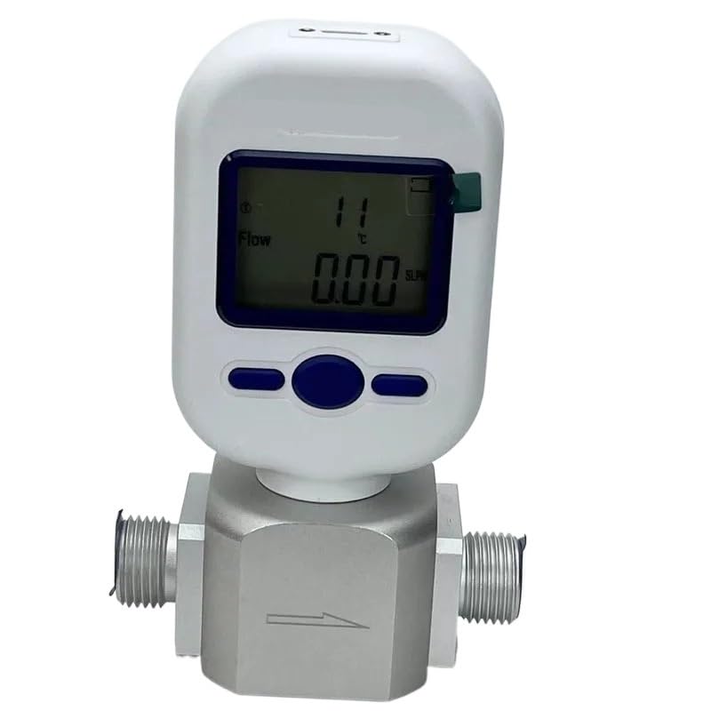 CHBMSS 0-250L/m Electronic Sensor, Flow Meter, MF5712, Flow Meter Compressed Air Digital Display Flowmeter